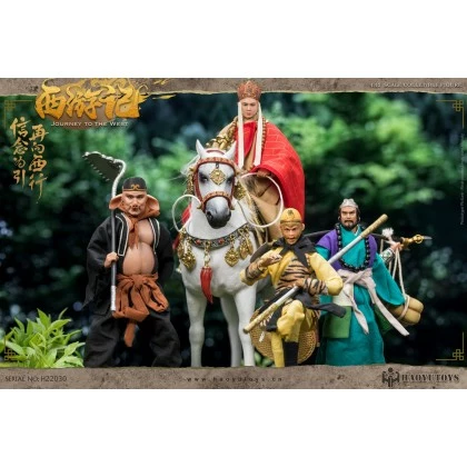 Journey To The West Four Masters And Apprentices (Set Version) - Haoyutoys H22030 1/12th Scale Myth Series 7 Journey To The West Four Masters And Apprentices (Set Version) - Haoyutoys H22030 1/12th Scale Myth Series - Image 5