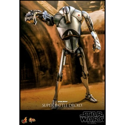 Super Battle Droid - Hot Toys MMS682 Star Wars: Attack Of The Clones 1/6th Scale Collectible Figure 6 Super Battle Droid - Hot Toys MMS682 Star Wars: Attack Of The Clones 1/6th Scale Collectible Figure - Image 4