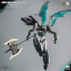 Shin Getter 1 (ThreeZero Redesign) Black Ver. - ThreeZero 3Z05270W0 ROBO-DOU