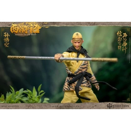 Monkey King - Haoyutoys H22026 1/12th Scale Myth Series - Journey To The West Four Masters And Apprentices 7 Monkey King - Haoyutoys H22026 1/12th Scale Myth Series - Journey To The West Four Masters And Apprentices - Image 5