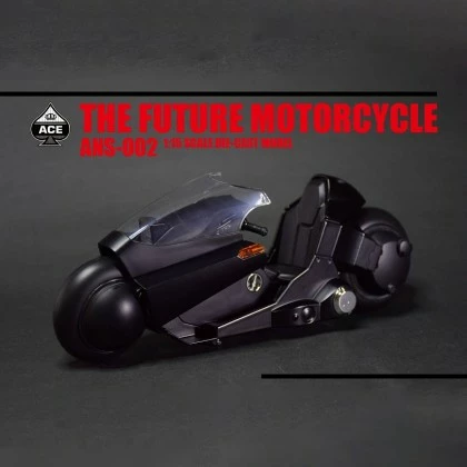 The Future Motorcycle (Black) - Ace Toyz ANS-001C 1/15th Scale Die-Cast Model 3 The Future Motorcycle (Black) - Ace Toyz ANS-001C 1/15th Scale Die-Cast Model