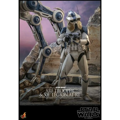ARF Trooper And 501st Legion AT-RT (Set) - Hot Toys TMS091 Star Wars The Clone Wars 1/6th Scale Collectible 6 ARF Trooper And 501st Legion AT-RT (Set) - Hot Toys TMS091 Star Wars The Clone Wars 1/6th Scale Collectible - Image 4