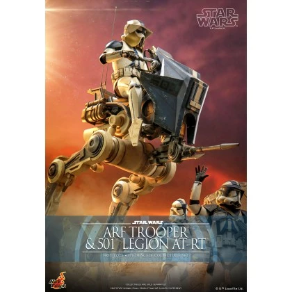 ARF Trooper And 501st Legion AT-RT (Set) - Hot Toys TMS091 Star Wars The Clone Wars 1/6th Scale Collectible 3 ARF Trooper And 501st Legion AT-RT (Set) - Hot Toys TMS091 Star Wars The Clone Wars 1/6th Scale Collectible