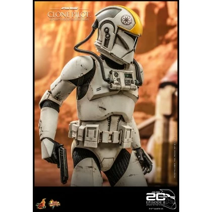 Clone Pilot - Hot Toys MMS648 Star Wars Episode II Attack Of The Clones 1/6th Scale Collectible Figure 3 Clone Pilot - Hot Toys MMS648 Star Wars Episode II Attack Of The Clones 1/6th Scale Collectible Figure - Image 2