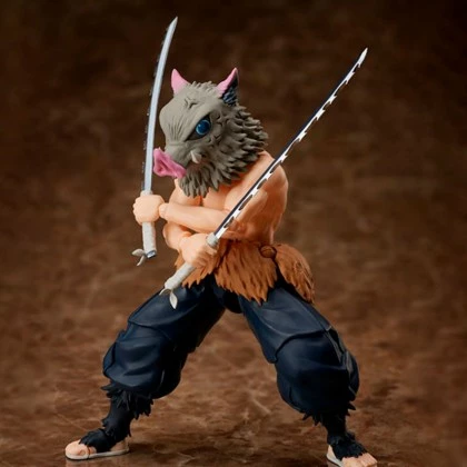 Aniplex Inc. Inosuke Hashibira - Aniplex Demon Slayer Kimetsu No Yaiba BUZZmod 1/12 Scale 6 Aniplex Inc. Inosuke Hashibira - Aniplex Demon Slayer Kimetsu No Yaiba BUZZmod 1/12 Scale - Image 4