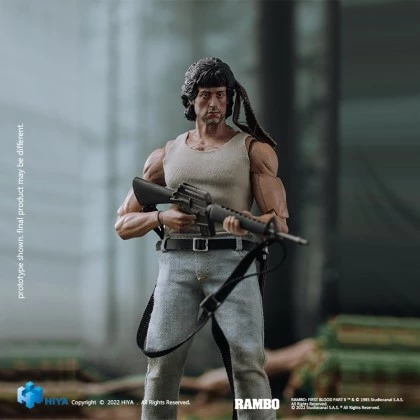 Hiya Toys John Rambo - HiyaToys ESR0097 1/12 First Blood Exquisite Super Series 4 Hiya Toys John Rambo - HiyaToys ESR0097 1/12 First Blood Exquisite Super Series - Image 2