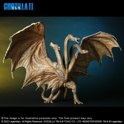 X-Plus King Ghidorah 2019 - X Plus Toho Large Kaiju Series 3 X-Plus King Ghidorah 2019 - X Plus Toho Large Kaiju Series