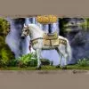 White Dragon Horse - Haoyutoys H22029 1/12th Scale Myth Series - Journey To The West Four Masters And Apprentices