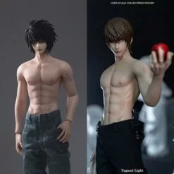 L. Lawliet & Yagami Light Kira (Half Body Silicone Body Version) (Set Of 2) - Gametoys GT007UP>008UP 1/6th Scale Death Note
