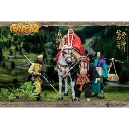 Journey To The West Four Masters And Apprentices (Set Version) - Haoyutoys H22030 1/12th Scale Myth Series 6 Journey To The West Four Masters And Apprentices (Set Version) - Haoyutoys H22030 1/12th Scale Myth Series - Image 4