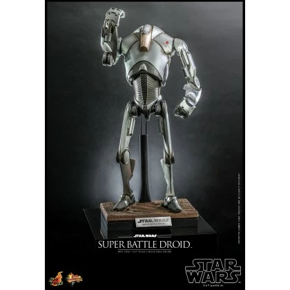 Super Battle Droid - Hot Toys MMS682 Star Wars: Attack Of The Clones 1/6th Scale Collectible Figure 4 Super Battle Droid - Hot Toys MMS682 Star Wars: Attack Of The Clones 1/6th Scale Collectible Figure - Image 2