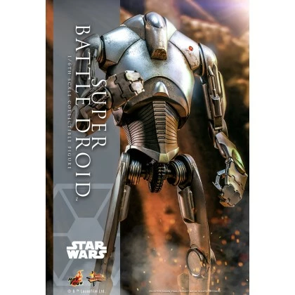 Super Battle Droid - Hot Toys MMS682 Star Wars: Attack Of The Clones 1/6th Scale Collectible Figure 3 Super Battle Droid - Hot Toys MMS682 Star Wars: Attack Of The Clones 1/6th Scale Collectible Figure