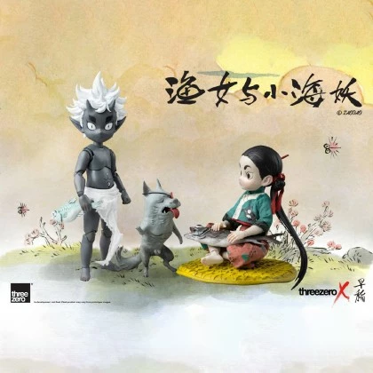 Fishergirl And Little Sea Elf (Standard Edition) - ThreeZero 1/6th Scale Zao Dao 3 Fishergirl And Little Sea Elf (Standard Edition) - ThreeZero 1/6th Scale Zao Dao