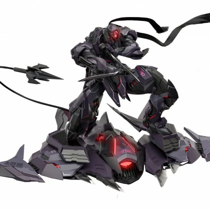 ChouChou Wing Ninja - Cangdao Model Zhan Ming Metal Frame Action Figure 3 ChouChou Wing Ninja - Cangdao Model Zhan Ming Metal Frame Action Figure