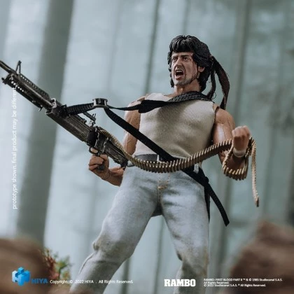 Hiya Toys John Rambo - HiyaToys ESR0097 1/12 First Blood Exquisite Super Series 3 Hiya Toys John Rambo - HiyaToys ESR0097 1/12 First Blood Exquisite Super Series