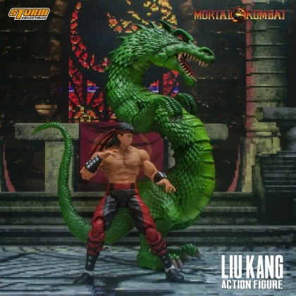 Liu Kang - Storm Collectibles 1/12th Scale Mortal Kombat 3 Liu Kang - Storm Collectibles 1/12th Scale Mortal Kombat