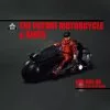 The Future Motorcycle & Biker (Black) - Ace Toyz ANS-001D 1/15th Scale Die-Cast Model