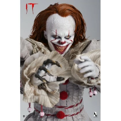 Pennywise Premium Edition (B) - Queen Studios InArt 1/6th Scale IT Collectible Figure 5 Pennywise Premium Edition (B) - Queen Studios InArt 1/6th Scale IT Collectible Figure - Image 3