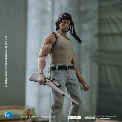 Hiya Toys John Rambo - HiyaToys ESR0097 1/12 First Blood Exquisite Super Series 8 Hiya Toys John Rambo - HiyaToys ESR0097 1/12 First Blood Exquisite Super Series - Image 6