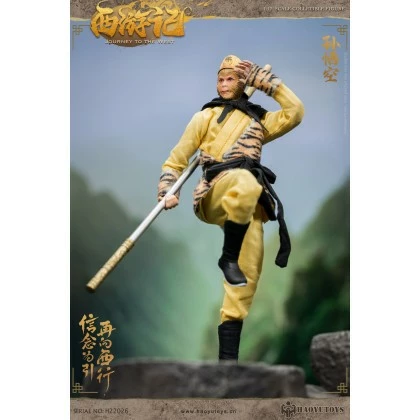 Monkey King - Haoyutoys H22026 1/12th Scale Myth Series - Journey To The West Four Masters And Apprentices 4 Monkey King - Haoyutoys H22026 1/12th Scale Myth Series - Journey To The West Four Masters And Apprentices - Image 2