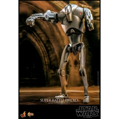 Super Battle Droid - Hot Toys MMS682 Star Wars: Attack Of The Clones 1/6th Scale Collectible Figure 8 Super Battle Droid - Hot Toys MMS682 Star Wars: Attack Of The Clones 1/6th Scale Collectible Figure - Image 6