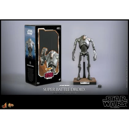 Super Battle Droid - Hot Toys MMS682 Star Wars: Attack Of The Clones 1/6th Scale Collectible Figure 7 Super Battle Droid - Hot Toys MMS682 Star Wars: Attack Of The Clones 1/6th Scale Collectible Figure - Image 5